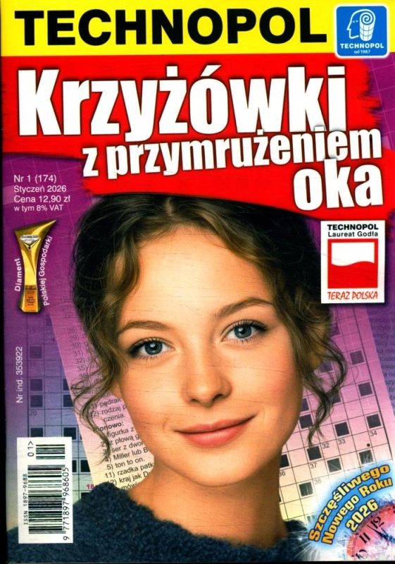 1/2026 KRZYŻÓWKI Z PRZYMRÓŻENIEM OKA KRZYŻÓWKI