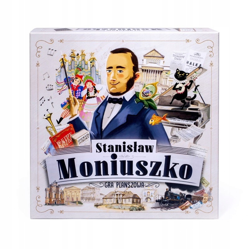 STANISŁAW MONIUSZKO GRA PLANSZOWA
