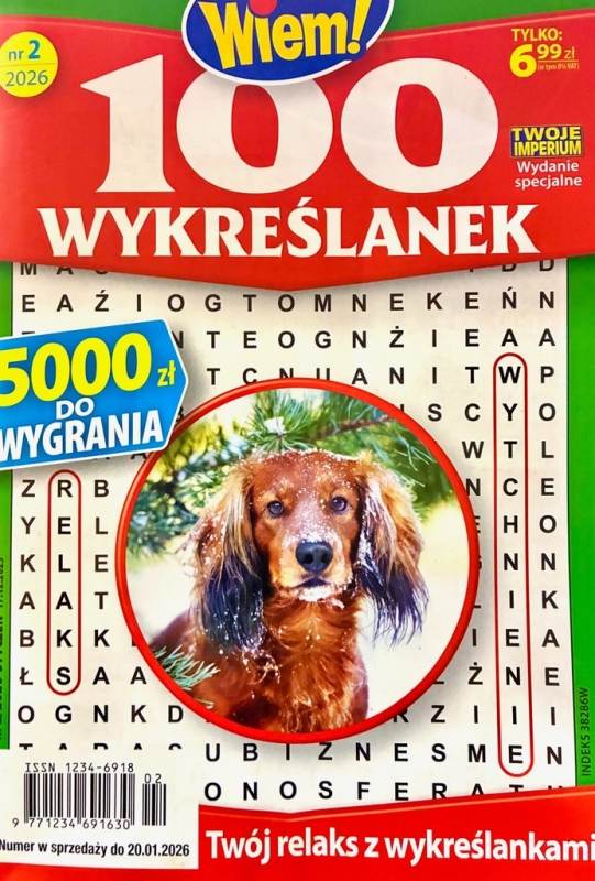 2/2026 100 WYKREŚLANEK WIEM! WYKREŚLANKI