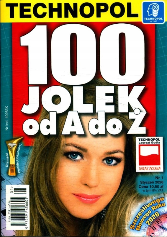 1/2026 100 JOLEK OD A DO Z KRZYŻÓWKI