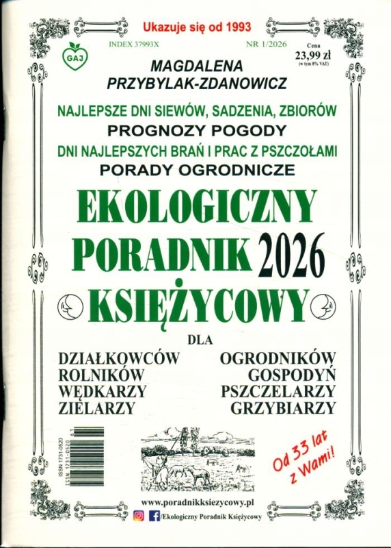 EKOLOGICZNY PORADNIK KSIĘŻYCOWY 2026