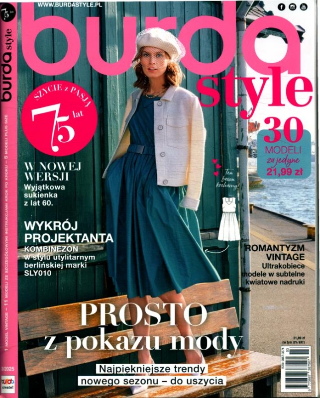 3/2025 BURDA STYLE 30 MODELE