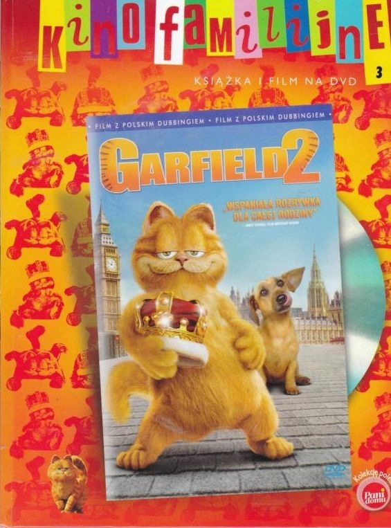 KINO FAMILIJNE GARFIELD 2 DVD
