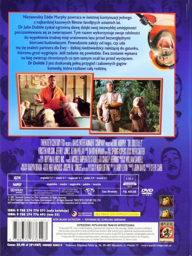 KINO FAMILIJNE DR. DOLITTLE 2 DVD