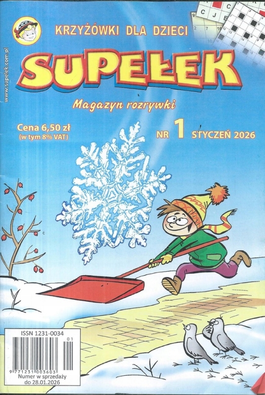 1/2026 SUPEŁEK MAGAZYN ROZRYWKI KRZYŻÓWKI
