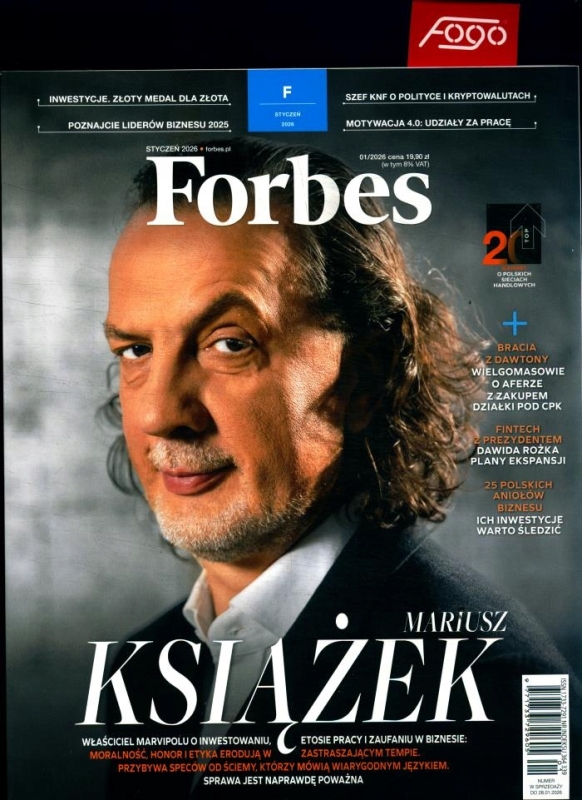 1/2026 FORBES MARIUSZ KSIĄŻEK BIZNES