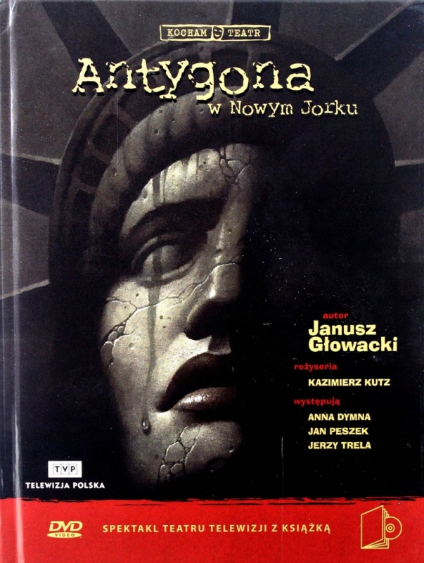 ANTYGONA W NOWYM JORKU DVD KUTZ GŁOWACKI DYMNA TRELA PESZEK GRAŁEK JASIŃSKI