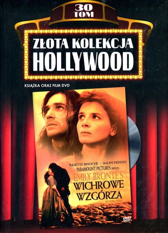 WICHROWE WZGÓRZA ZŁOTA KOLEKCJA HOLLYWOOD DVD TOM 30 BRONTE FIENNES BINOCHE