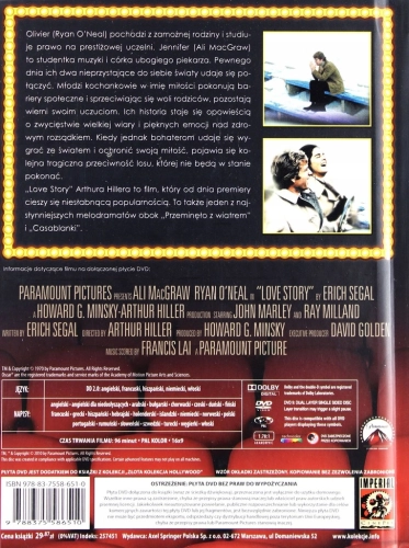 LOVE STORY ZŁOTA KOLEKCJA HOLLWOOD DVD TOM 26