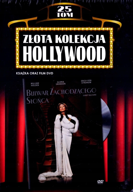 BULWAR ZACHODZĄCEGO SŁOŃCA ZŁOTA KOLEKCJA HOLLYWOOD DVD TOM 25 WILDER HOLDE