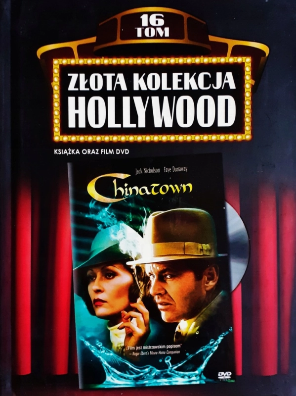 CHINATOWN ZŁOTA KOLEKCJA HOLLYWOOD DVD TOM 16 POLAŃSKI NICHOLSON DUNAWAY