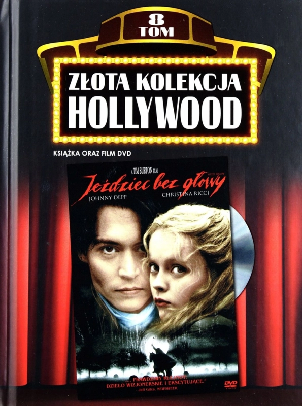 JEŹDZIEC BEZ GŁOWY ZŁOTA KOLEKCJA HOLLYWOOD DVD TOM 8 DEPP COPPOLA RICCI