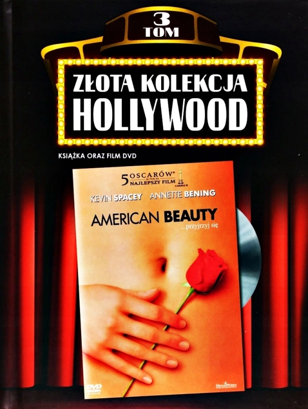 AMERICAN BEAUTY ZŁOTA KOLEKCJA HOLLYWOOD DVD TOM 3 RONALD REAGAN MENDES