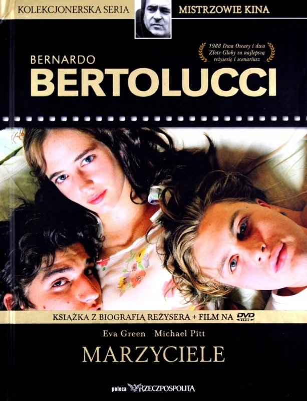 MISTRZOWIE KINA MARZYCIELE DVD BERNARDO BERTOLUCCI TOM 9