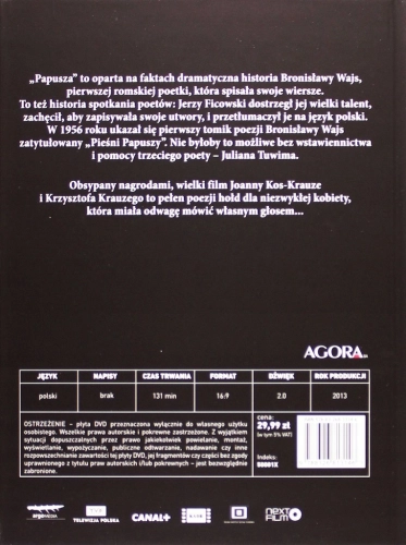PAPUSZA FILM DVD