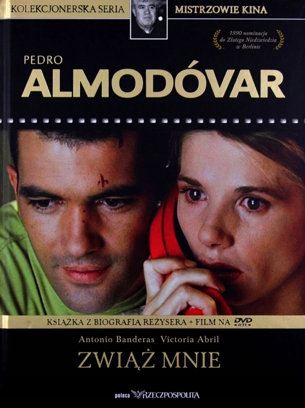 MISTRZOWIE KINA ZWIĄŻ MNIE DVD PEDRO ALMODOVAR TOM 2