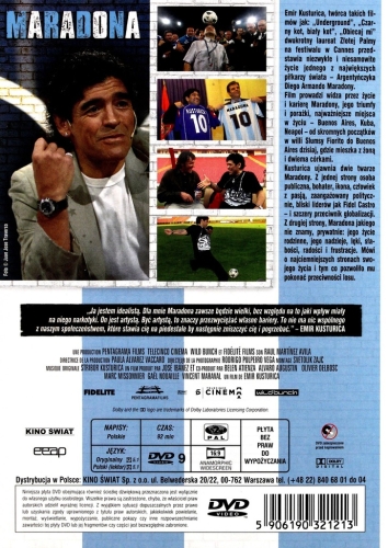 MARADONA DVD KUSTURICA