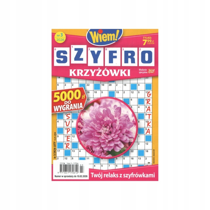3/2026 SZYFRO KRZYŻÓWKI WIEM! SZYFRÓWKI