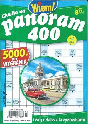 2/2026 CHWILA NA PANORAM 400 WIEM! KRZYŻÓWKI