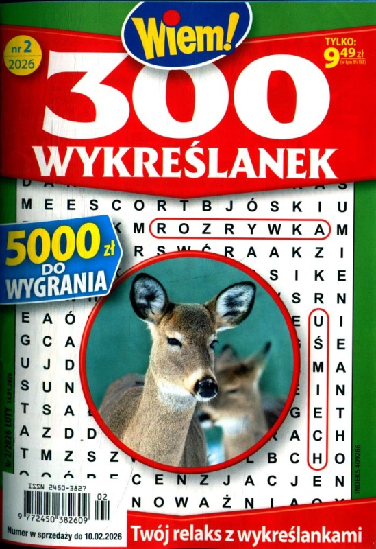 2/2026 300 WYKREŚLANEK WIEM! WYKREŚLANKI