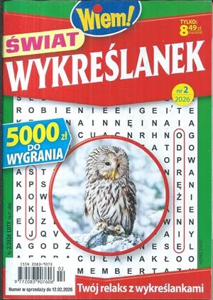 2/2026 ŚWIAT WYKREŚLANEK WIEM! WYKREŚLANKI