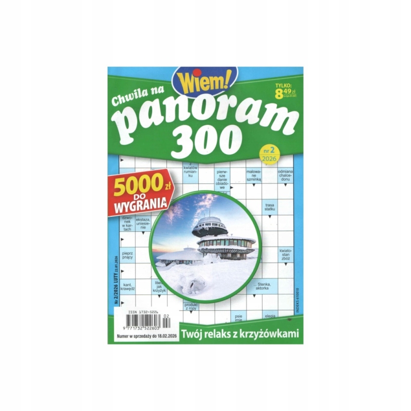 2/2026 CHWILA NA PANORAM 300 KRZYŻÓWKI