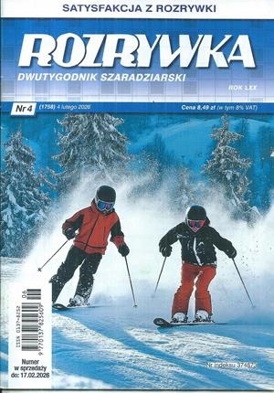 4/2026 ROZRYWKA DWUTYGODNIK SZARADZIARSKI KRZYŻÓWKI