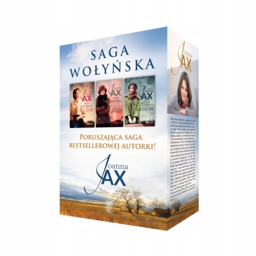 PAKIET SAGA WOŁYŃSKA GŁÓD WOJNA EXODUS JOANNA JAX