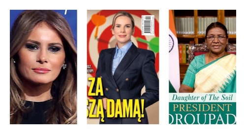 MARTA NAWROCKA POLSKA MELANIA TRUMP USA DRAUPADI MURMU INDIE PREZYDENTOWE