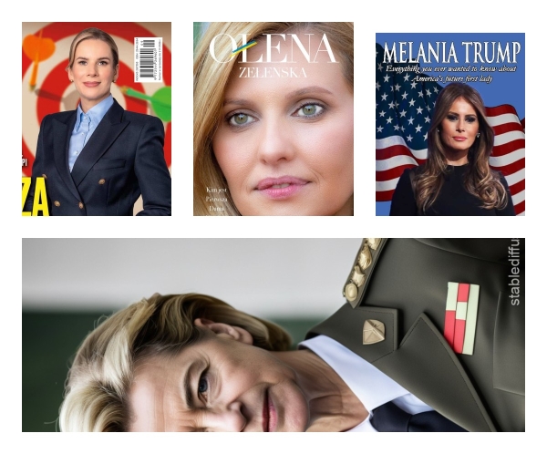 MARTA NAWROCKA OLENA ZELENSKA MELANIA TRUMP CPAC 2026 + GRATIS 