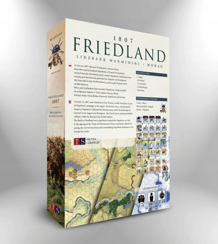 GRA PLANSZOWA FRIEDLAND 1807 NAPOLEON