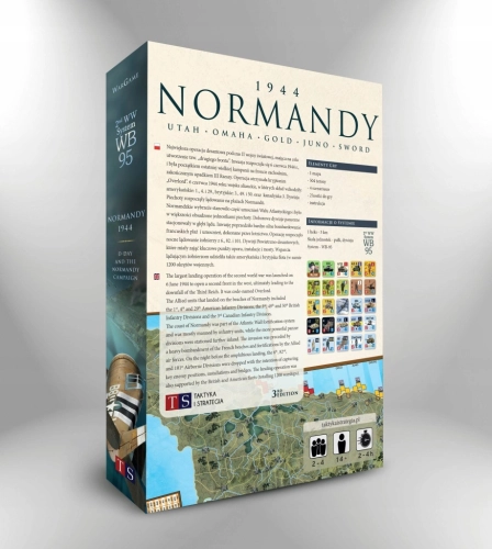 GRA PLANSZOWA NORMANDIA 1944