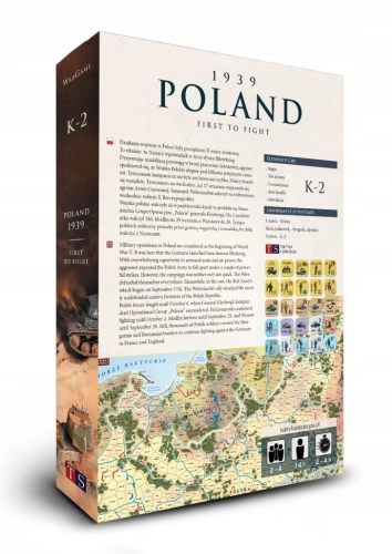 GRA PLANSZOWA POLSKA POLAND 1939 II WOJNA SWIATOWA