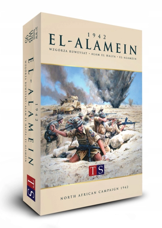 GRA PLANSZOWA EL ALAMEIN 1942 WZGÓRZA RUWEYSAT