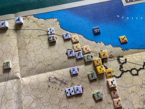 GRA PLANSZOWA EL ALAMEIN 1942 WZGÓRZA RUWEYSAT