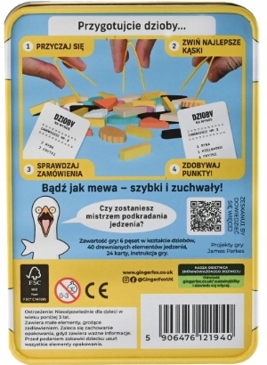 DZIOBY GRA KARCIANA FAMILIJNA