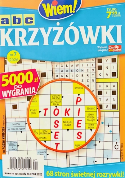 7/2026 ABC KRZYŻÓWKI WIEM! KRZYŻÓWKI
