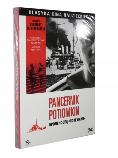 PANCERNIK POTIOMKIN KLASYKA KINA RADZIECKIEGO DVD