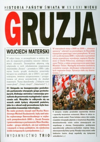 GRUZJA HISTORIA PAŃSTW ŚWIATA XX I XXI WIEKU WOJCIECH MATERSKI