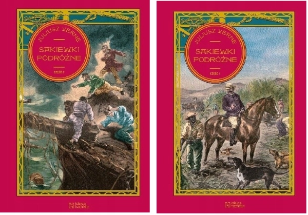 SAKIEWKI PODRÓŻNE TOM 1-2 JULIUSZ VERNE