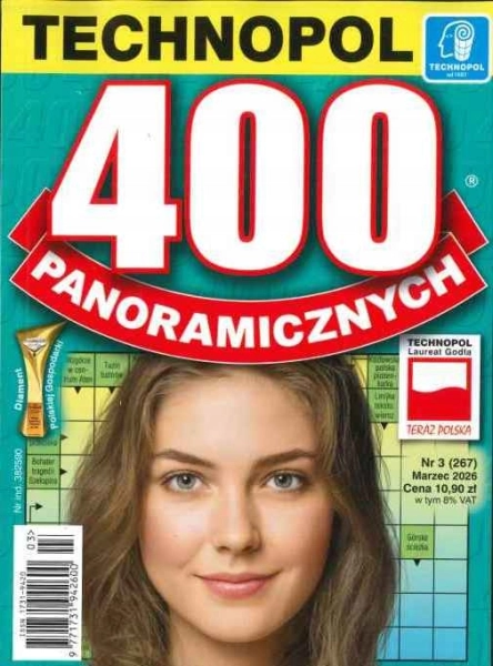 3/2026 400 PANORAMICZNYCH KRZYŻÓWKI