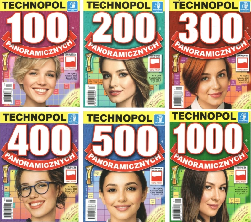 4/2026 100 200 300 400 500 1000 PANORAMICZNYCH KRZYŻÓWKI