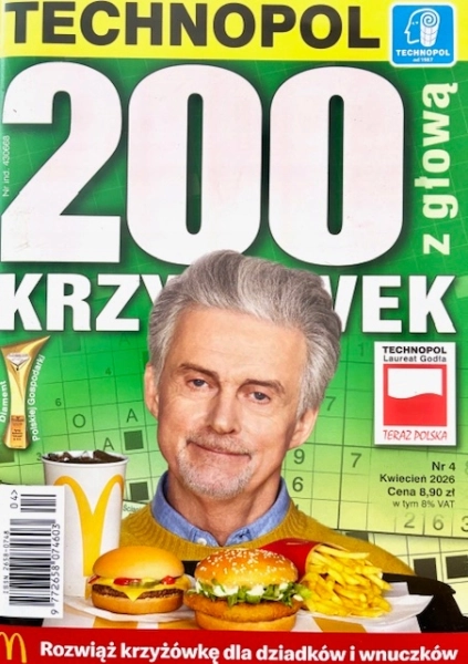 4/2026 200 KRZYŻÓWEK Z GŁOWĄ KRZYŻÓWKI