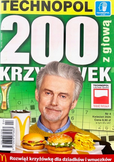 4/2026 200 KRZYŻÓWEK Z GŁOWĄ KRZYŻÓWKI