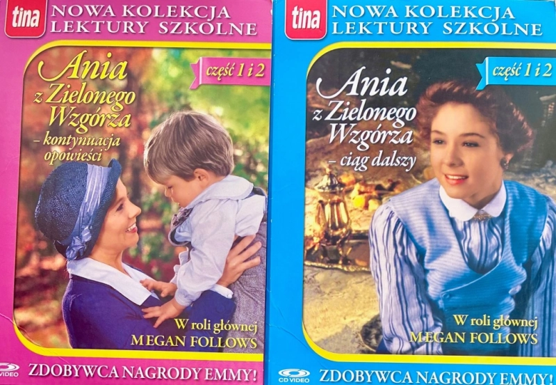 ANIA Z ZIELONEGO WZGÓRZA CZĘSĆ 1-2 DVD