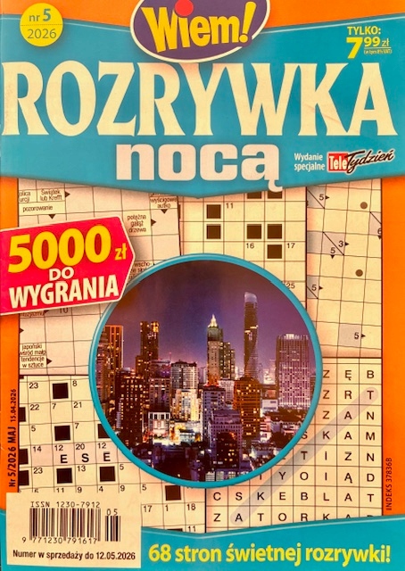 5/2026 ROZRYWKA NOCĄ WIEM! KRZYŻÓWKI