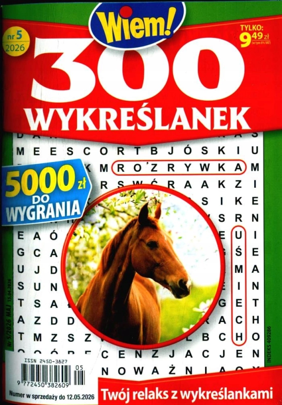 5/2026 300 WYKREŚLANEK WIEM! RELAKS WYKREŚLANKI
