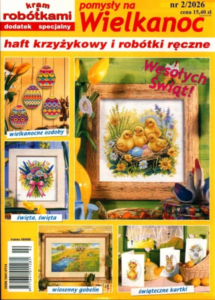2/2026 KRAM Z ROBÓTKAMI HAFT KRZYŻYKOWY I ROBÓTKI RĘCZNE