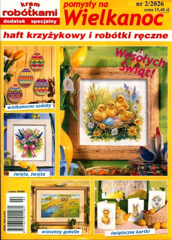 2/2026 KRAM Z ROBÓTKAMI HAFT KRZYŻYKOWY I ROBÓTKI RĘCZNE
