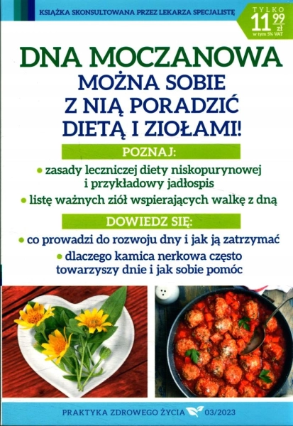 PRAKTYKA ZDROWEGO ŻYCIA 3 / 2023 dna moczanowa